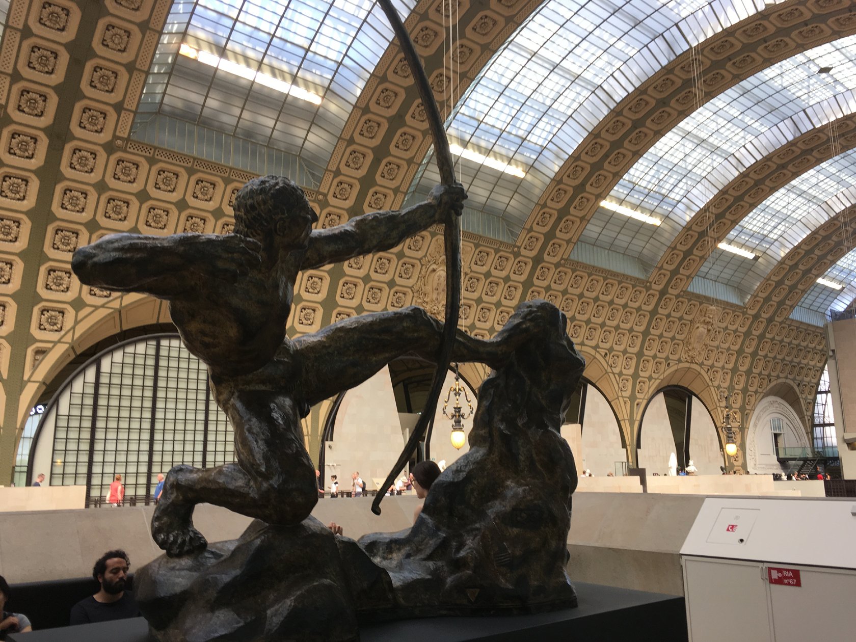 Emile-Antoine Bourdelle: Herakles der Bogenschütze (Musée d'Orsay) - (c) Marcus Heinke